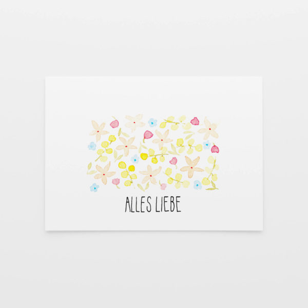 Postkartenset "Blumengrüße" – Bild 3