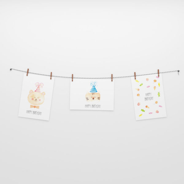Postkartenset "Kindergeburtstag"